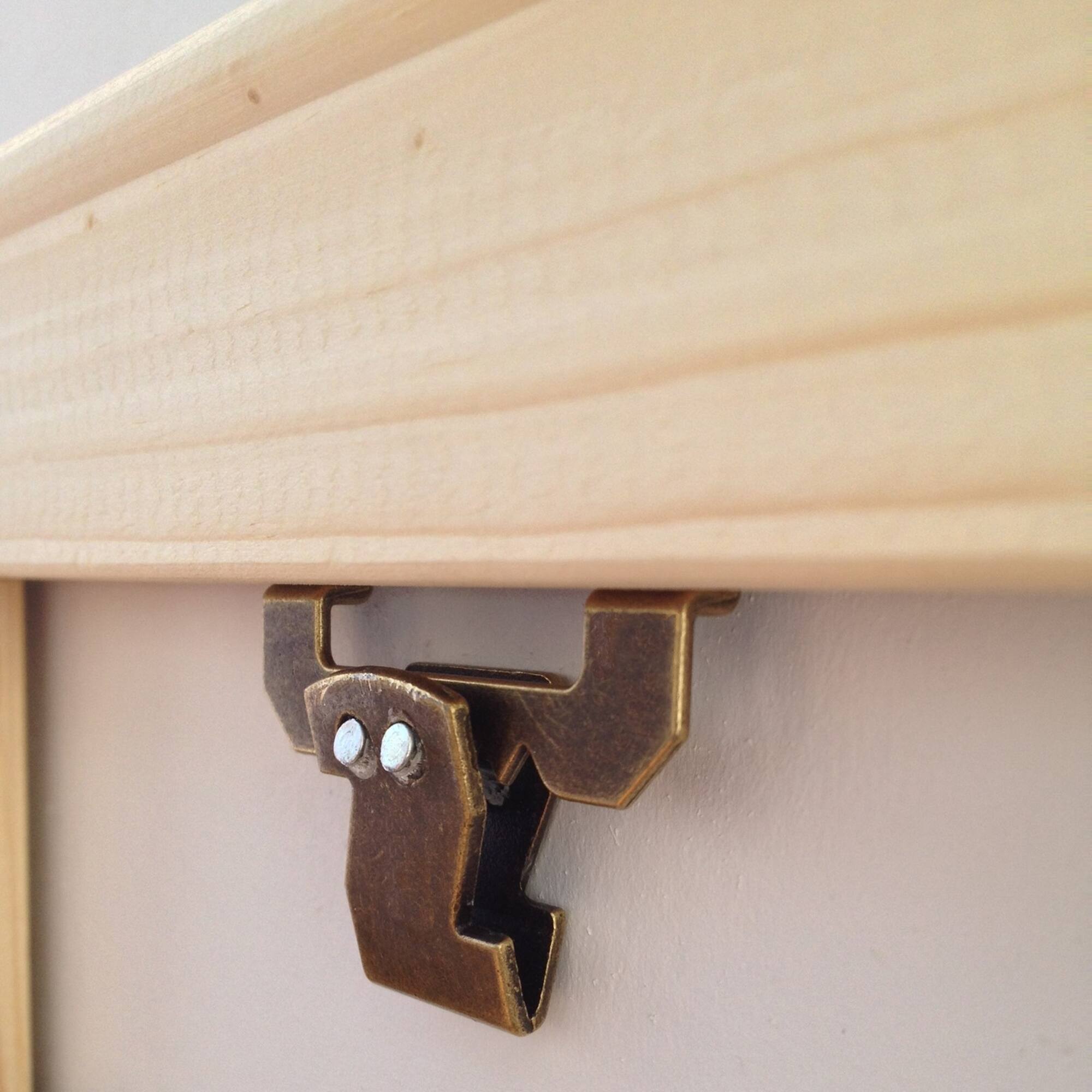 Canvas Flat Mount Sawtooth Hangers, 3ct.